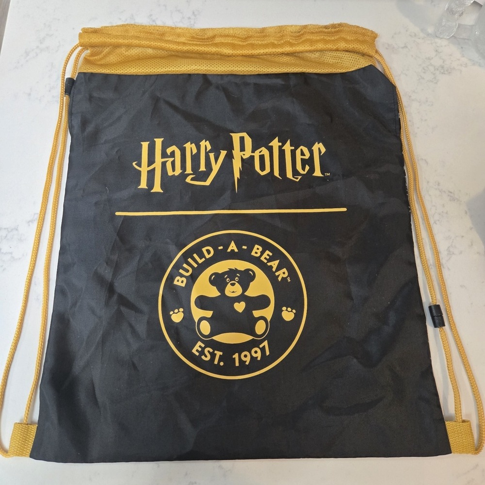Wizarding World of Harry Potter Build a Bear Workshop Bear Carrier Drawstring